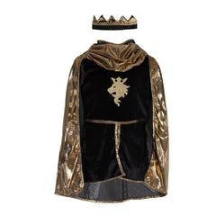 Great Pretenders - Cape and Crowned Knight Costume | Or