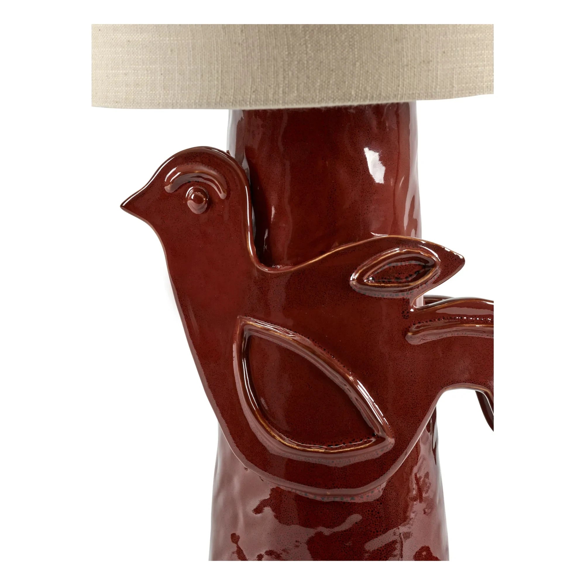 Serax - Paloma stoneware table lamp, Marie Michielssen | Red