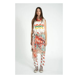 Sisters Department - Olivia Linen and Cotton Tank Top | Ecru