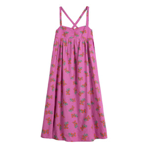 Bobo Choses - Juicy Tomatoes Organic Cotton Dress | Purple