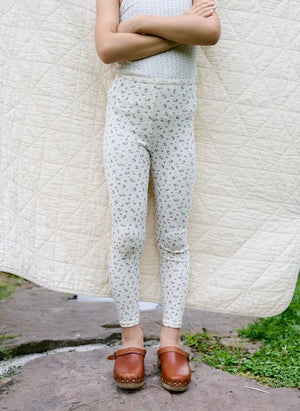 Soor Ploom - Calico Leggings | Light Blue
