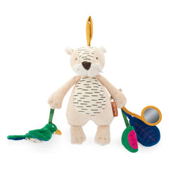 Moulin Roty - Baboo Tiger Activity Plush - Mawa's Forest