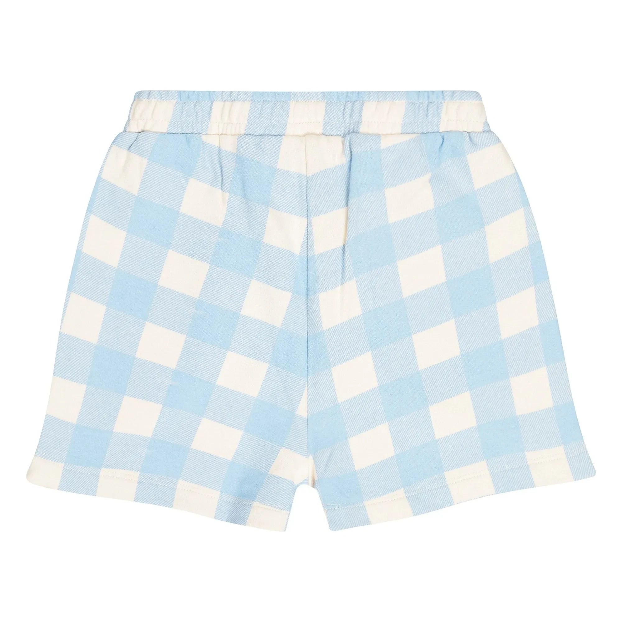 Tumble N'Dry - June Vichy Organic Cotton Shorts | Light Blue
