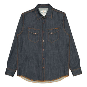 Nudie Jeans - Gunnar Dry Streaky Shirt | Dark Blue