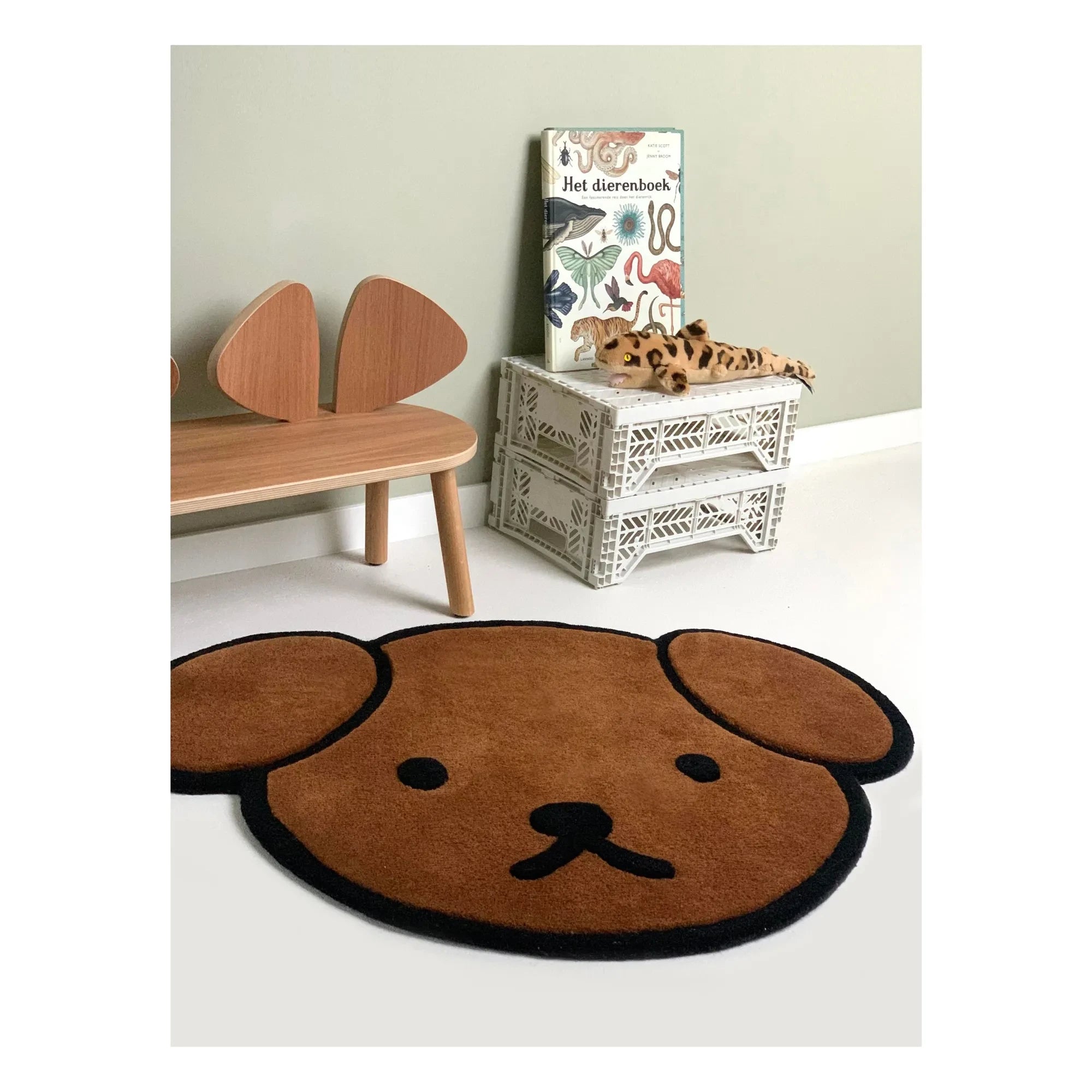 Maison Deux - Snuffie Miffy Bear Rug | Brown