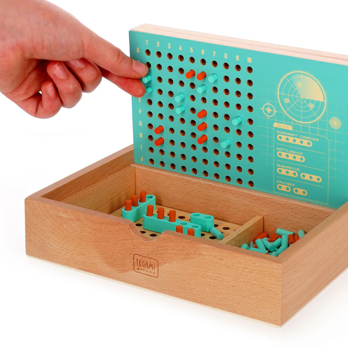 Legami - Wooden Battleship Game