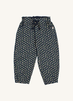 Búho - Floral Pattern Girl's Pants | Navy