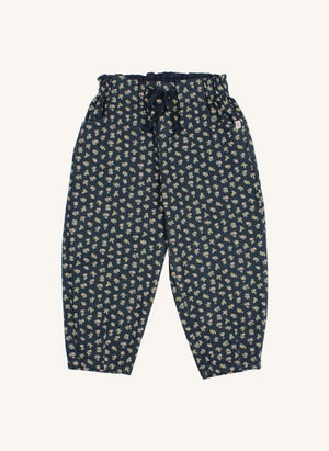 Búho - Floral Pattern Girl's Pants | Navy