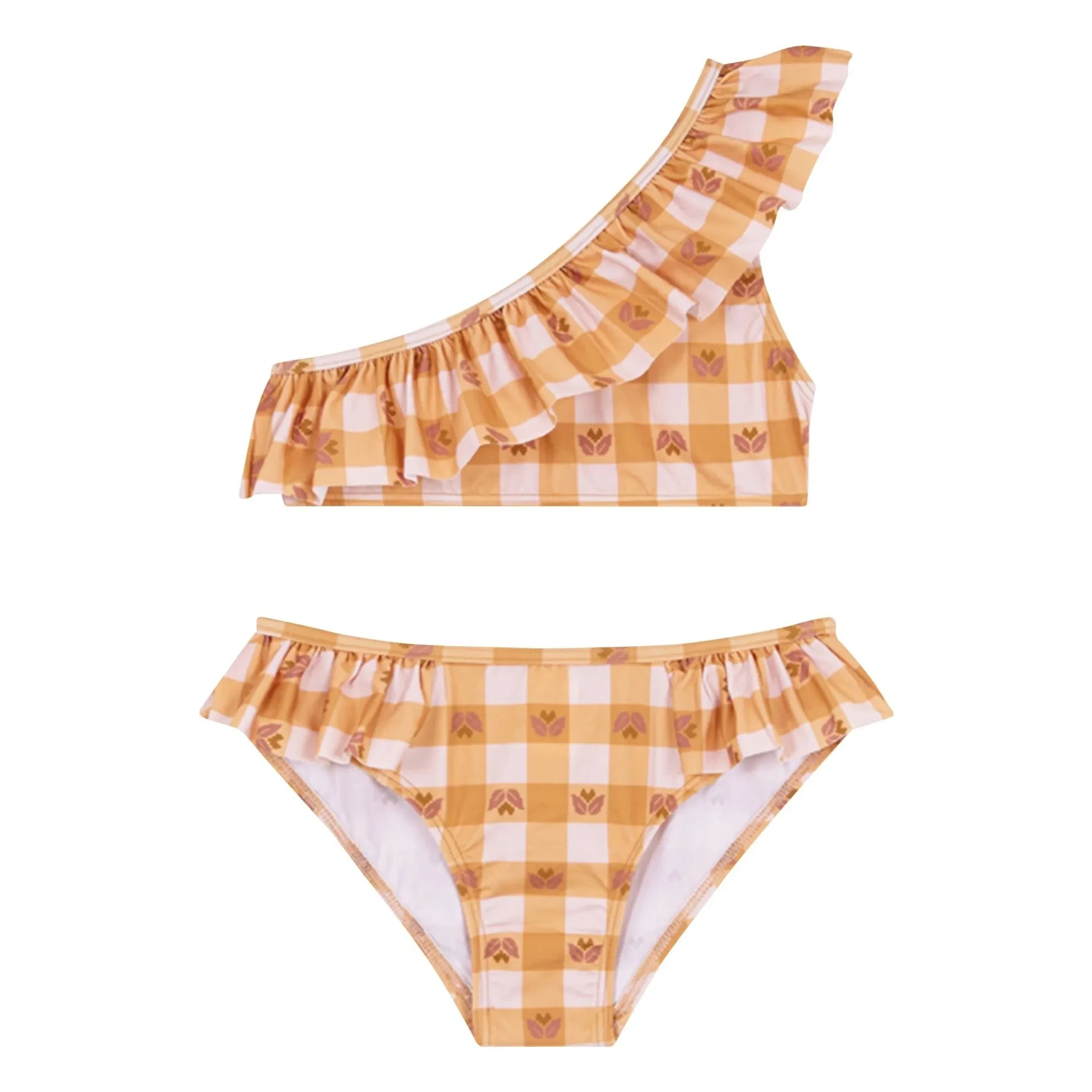 birinit - Peñalba 2-Piece Checkered Jersey | Ochre