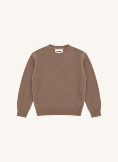 Smallable Kid - Matteo Wool Sweater | Dark Brown