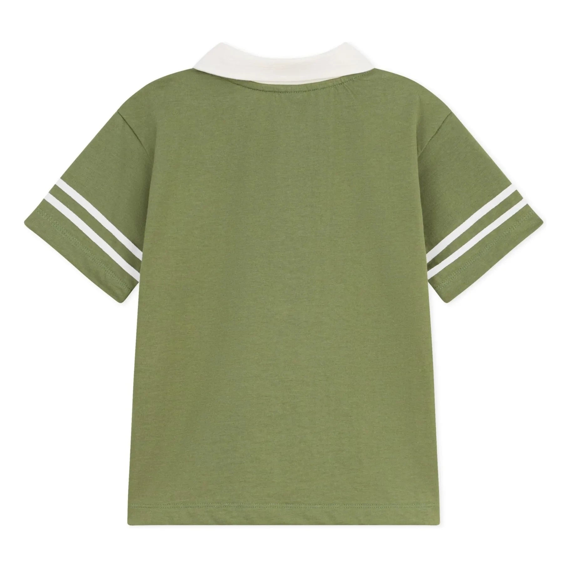 Petit Bateau - Plain Polo T-Shirt | Khaki