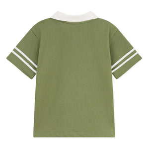 Petit Bateau - Plain Polo T-Shirt | Khaki