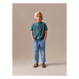 Bonpoint - July Organic Cotton Pants | Blue