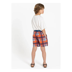 Hundred Pieces - Wave Swim Shorts | Red