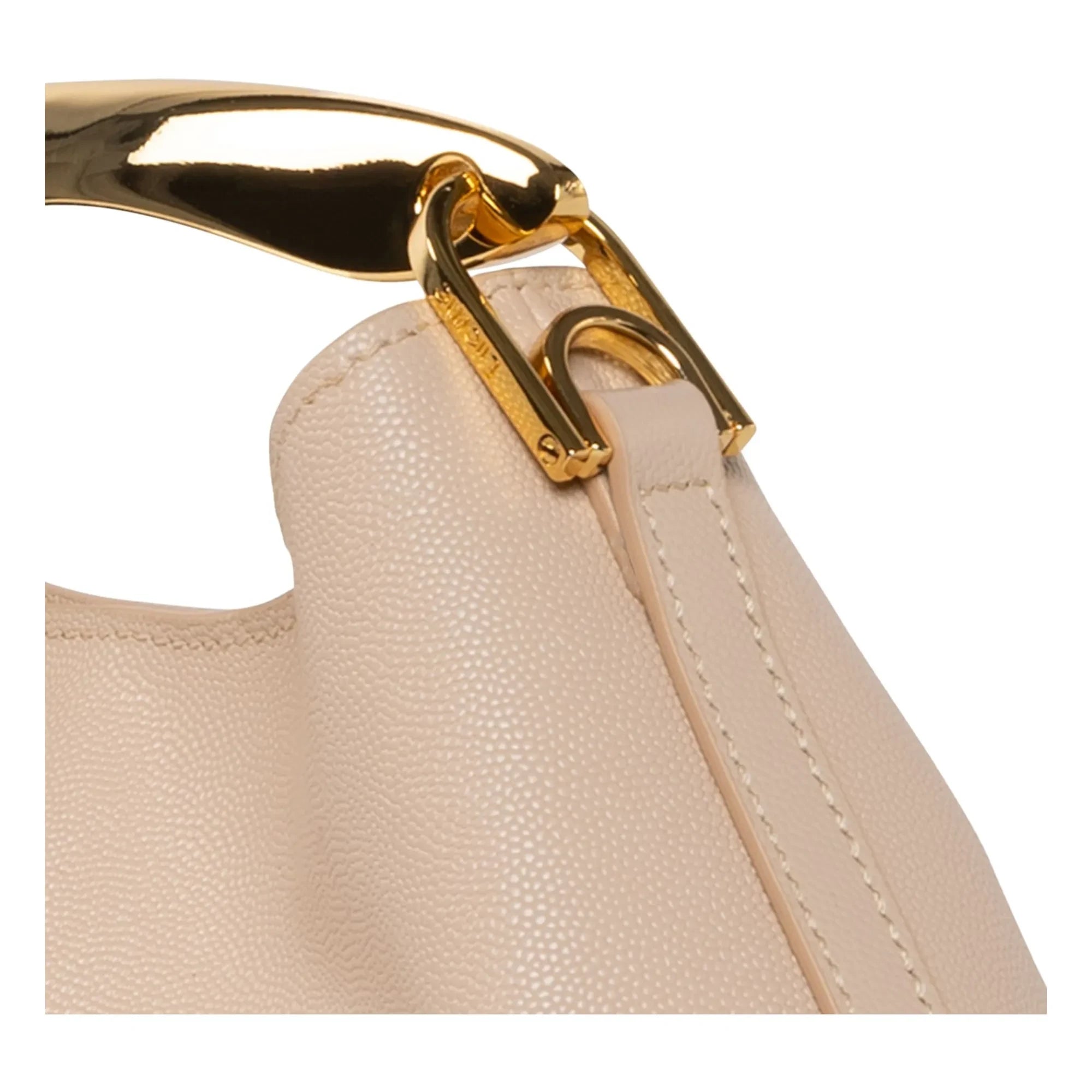 Elleme - Mini Boomerang Bag Caviar Leather | Nude