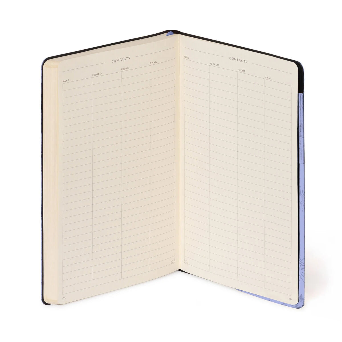 Legami - Lined Notebook with Monochrome Soft Cover - Cosmic Lilac - My Notebook