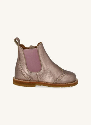 Angulus - Classic Chelsea Boots | Pink
