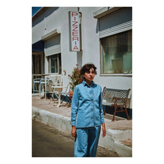 Poudre Organic - Capucine Denim Shirt - Women's Collection | Light Blue