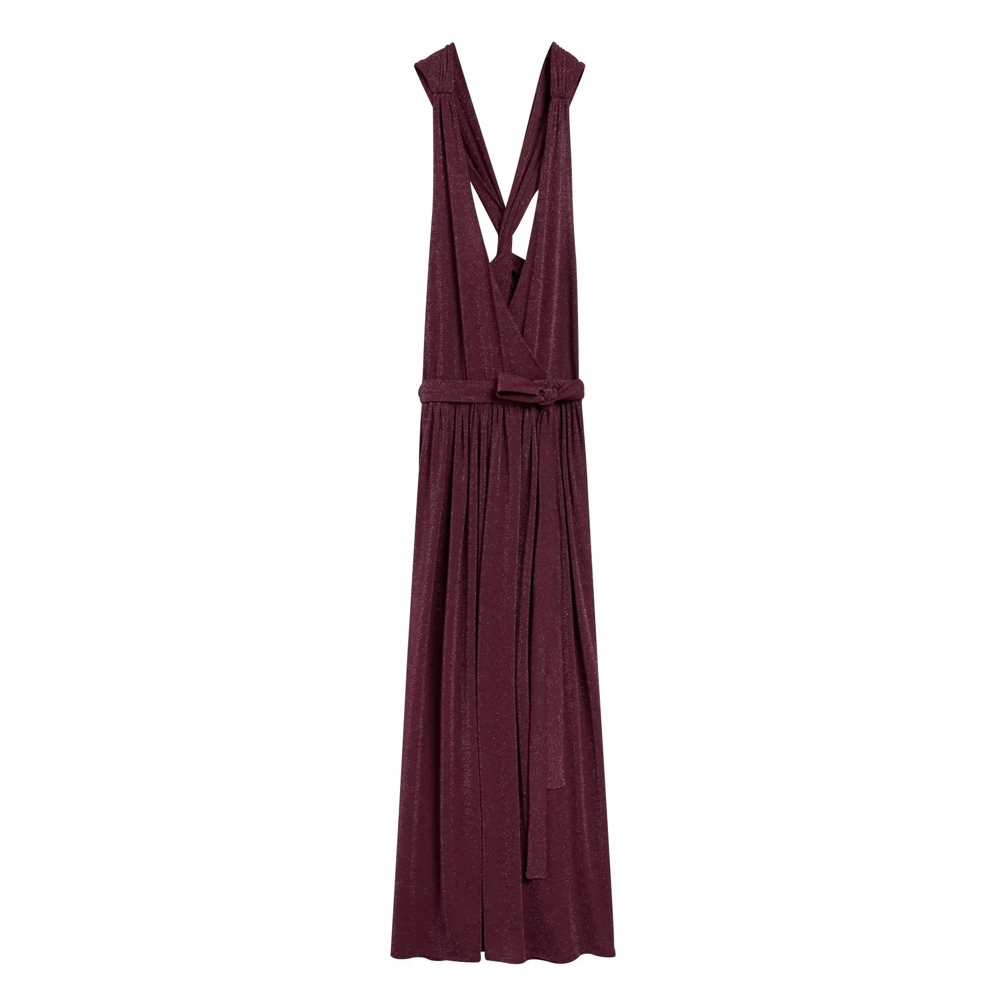 Momoni - Pepita Dress | Plum