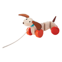 Plan Toys - Pulling Dog Teak