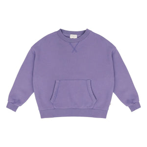 Jenest - Bo On My Way Organic Cotton Sweatshirt | Purple