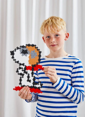 Plus-Plus - Snoopy Aviator Tube - 275 Pieces - Plus-Plus x Peanuts | White