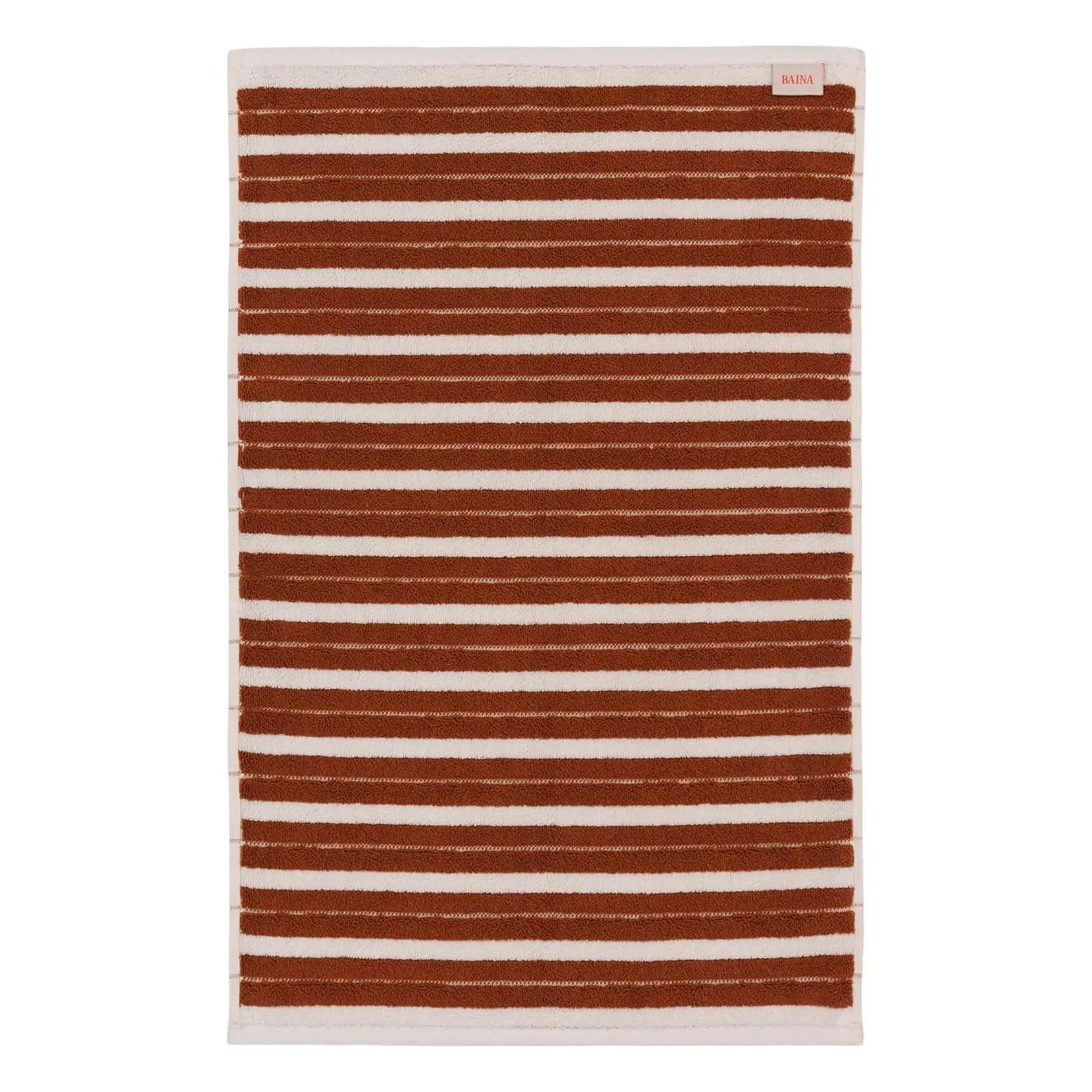 Baina - Echo banyo paspası | Terracotta