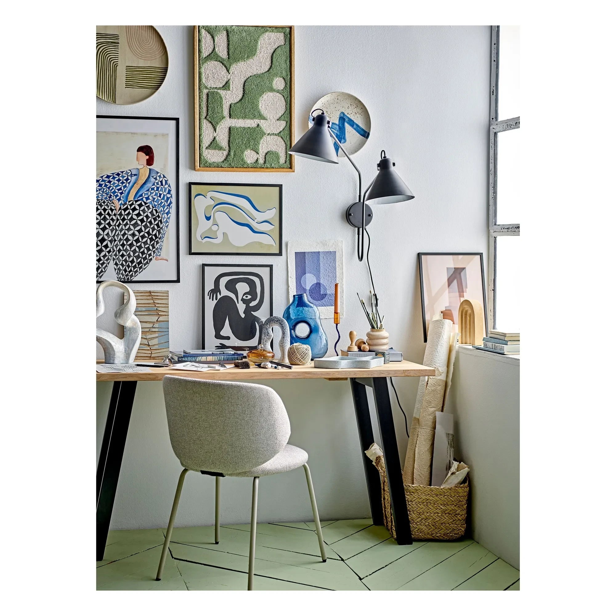 Bloomingville - Illustration Lorenza | Ecru