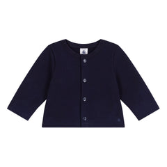 Petit Bateau - Organic Cotton Cardigan | Night Blue