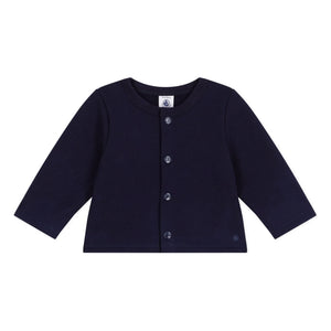 Petit Bateau - Organic Cotton Cardigan | Night Blue