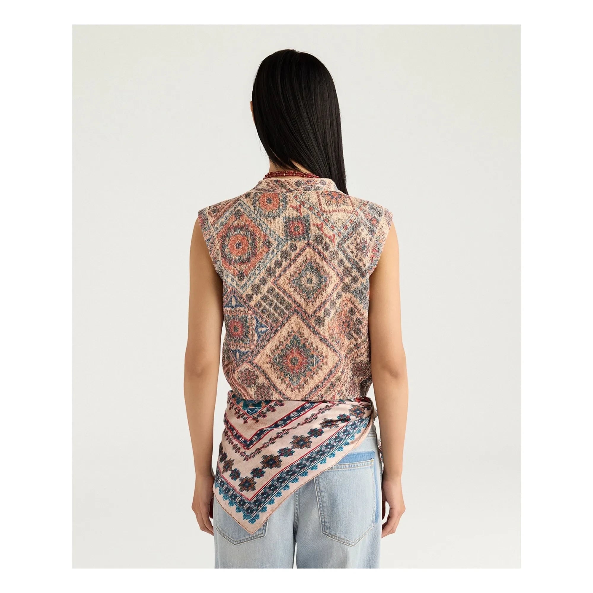 Momoni - Cerro Sleeveless Puffer Vest | Pink