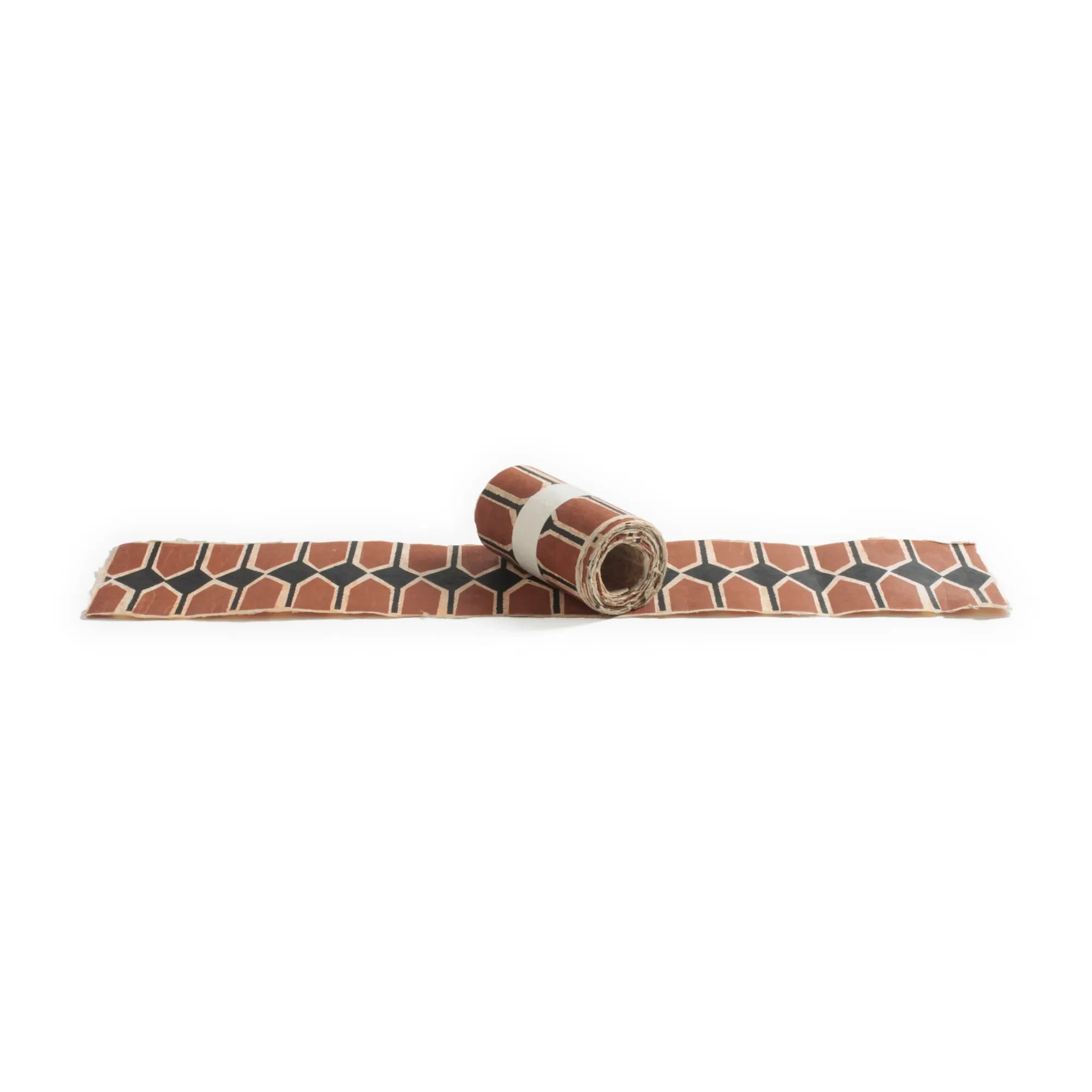 Le Monde Sauvage - Superfrise Vertebra Sienne - 9 yapraklı set | Terracotta