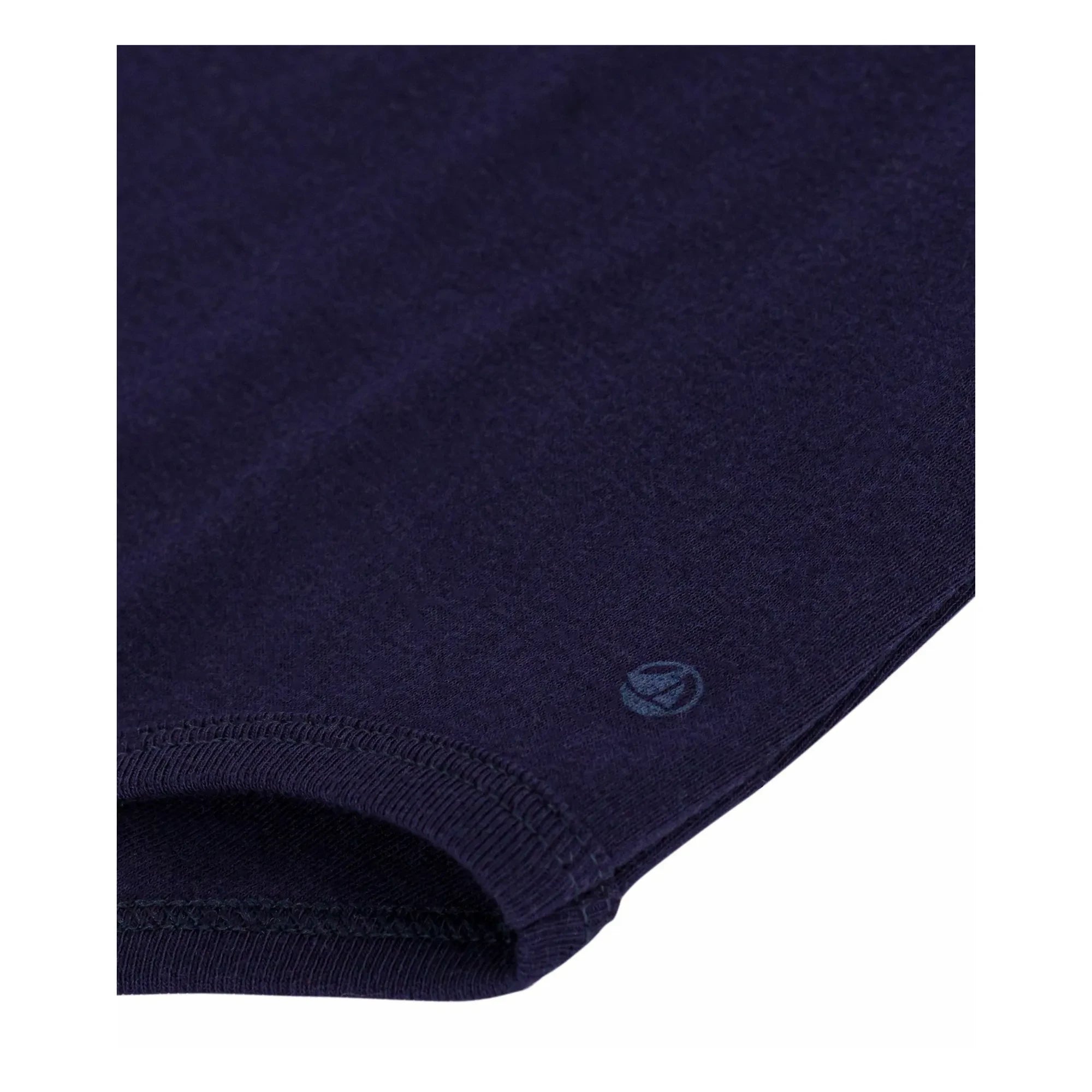 Petit Bateau - Organic Cotton Turtleneck Bodysuit | Night Blue