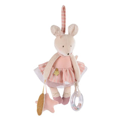 Moulin Roty - Plush Mouse Activity Toy - Little Dance School