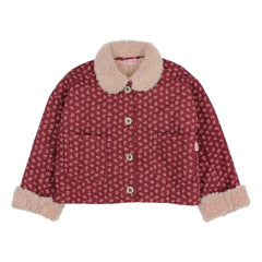 Búho - Cottage Fleuri Ceket | Bordo
