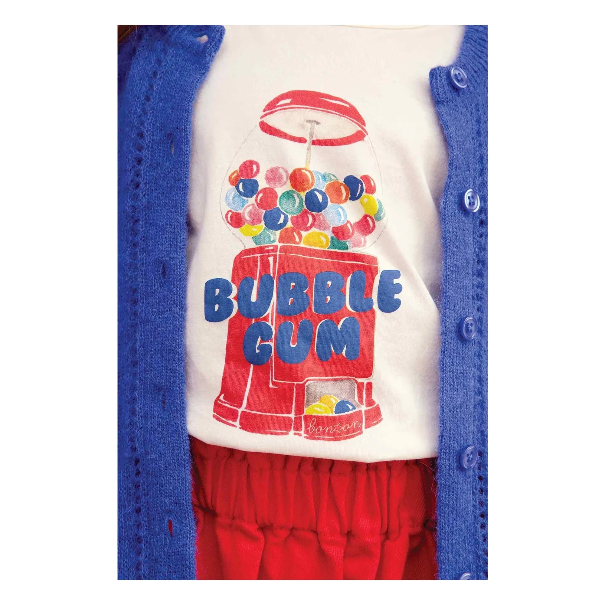 Bonton - Livo Bubble Tişört | Ekru