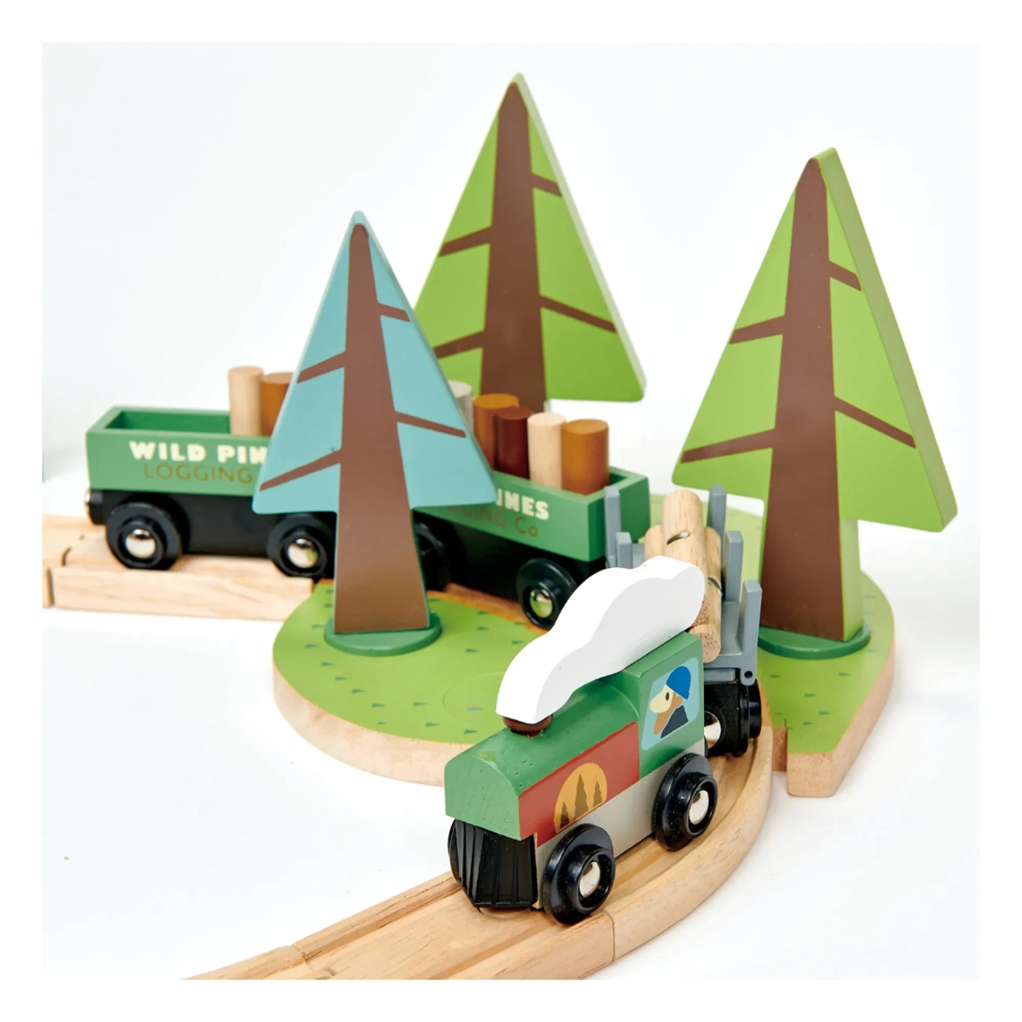 Tender Leaf Toys - Vahşi Çam Tren Seti