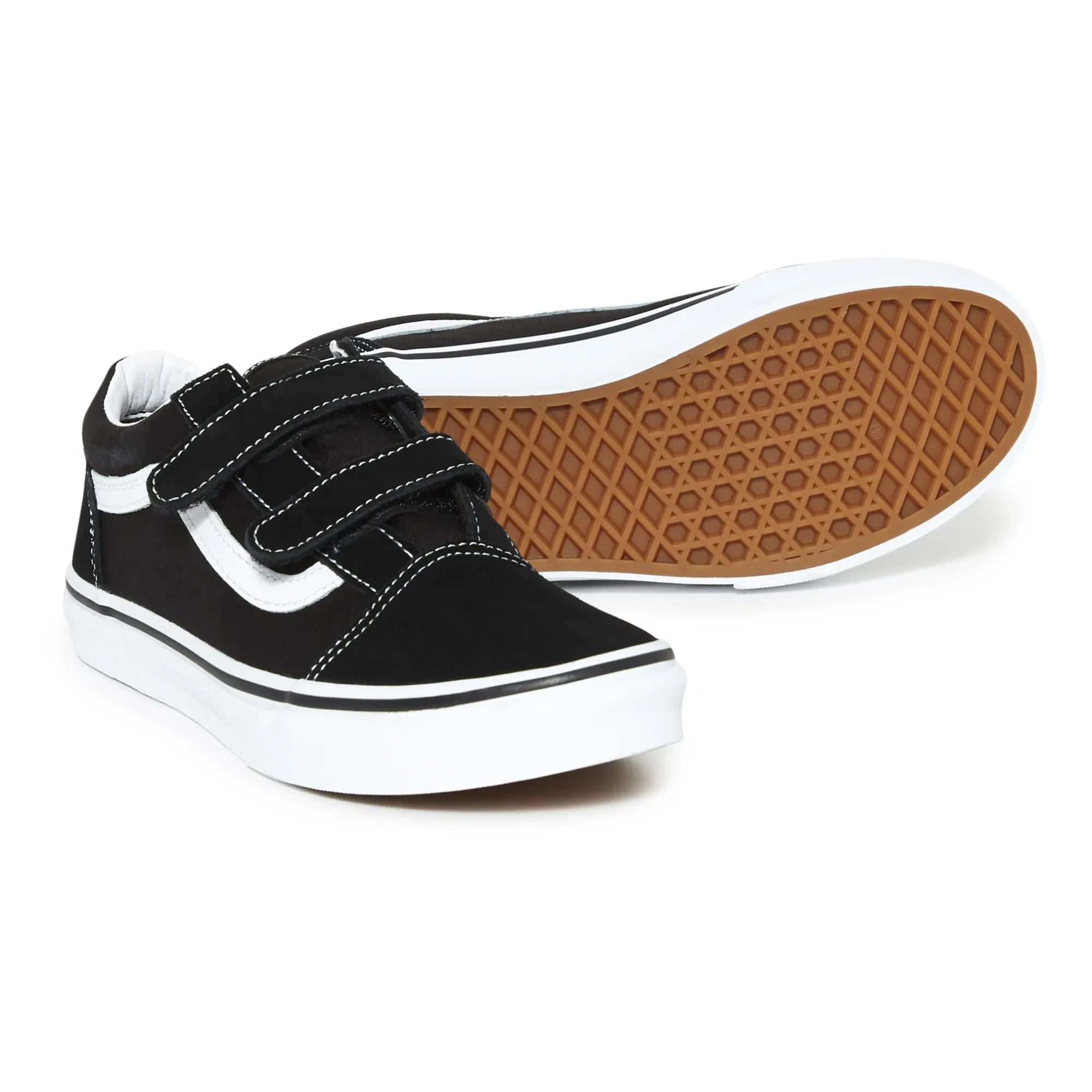Vans - Old Skool Velcro Sneakers | White