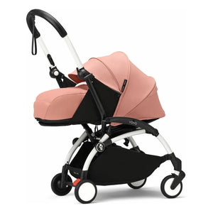Stokke® - YOYO³ 0+ newborn stroller White frame | Ginger