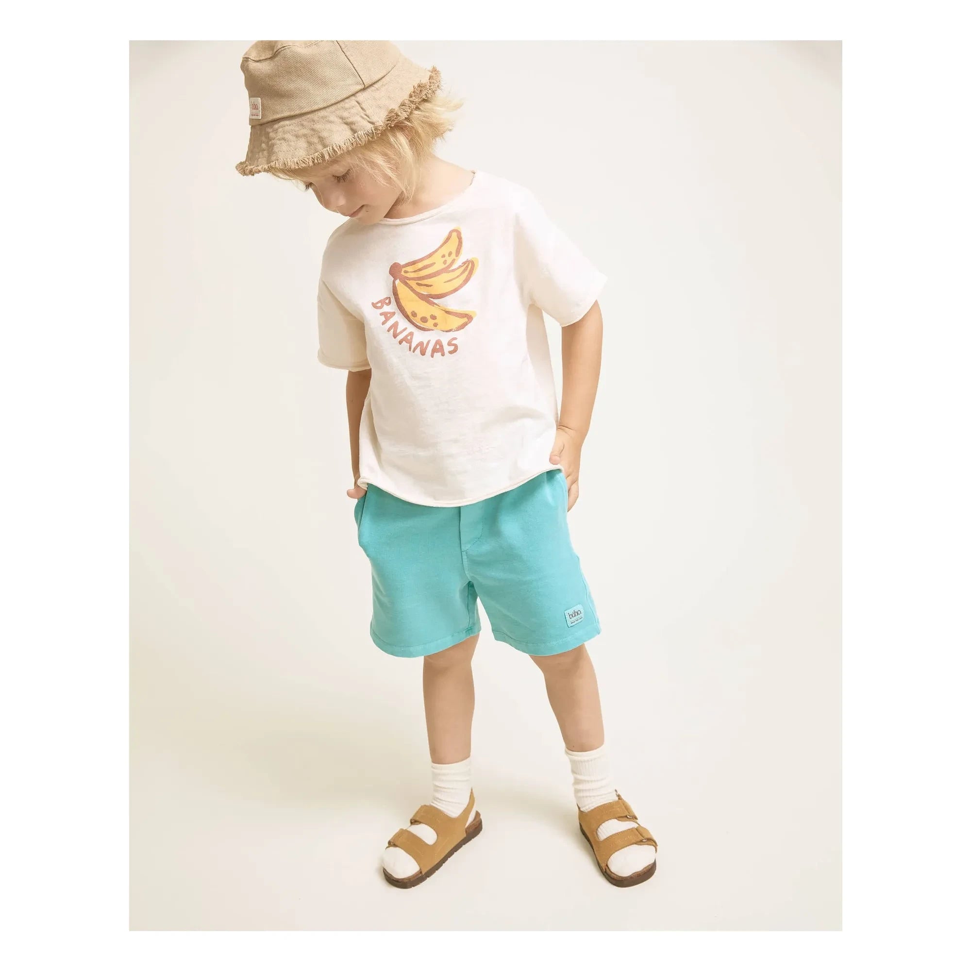 Búho - Bob Denim Effiloché Lyocell | Beige