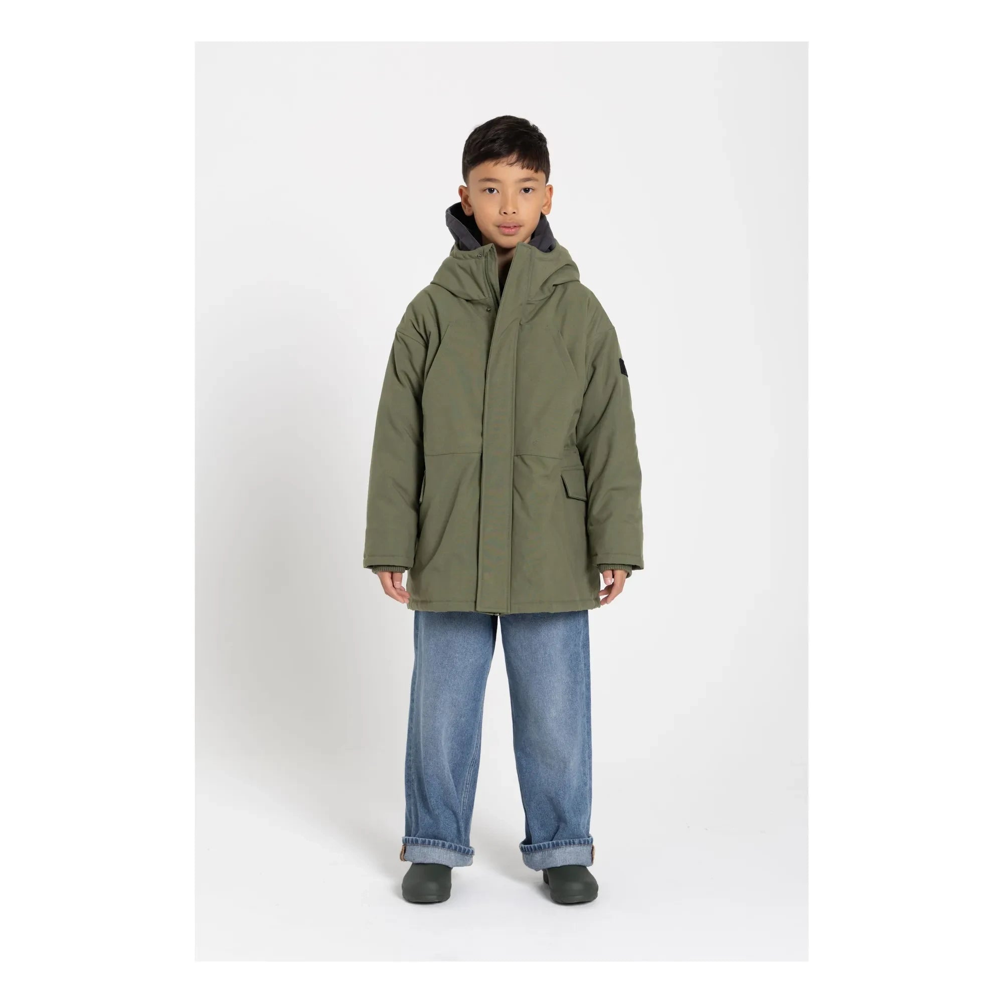 Finger in the Nose - Oden Quilted Lined Parka | Khaki