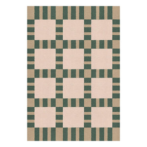 Layered - Late Breakfast Jute Rug, Evelina Kroon | Green