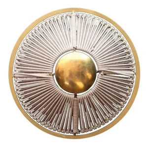 Honoré - Round Rope Wall Lamp Shade | Gold