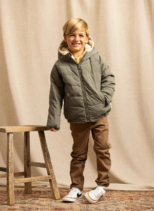 Töastie - Reversible Fleece Jacket | Sage