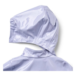 Wheat - Ollo Waxed Recycled Fiber Waterproof Jacket | Purple