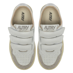 Autry - Baskets Kids Kidstripes Low Glitter Leather | Silver