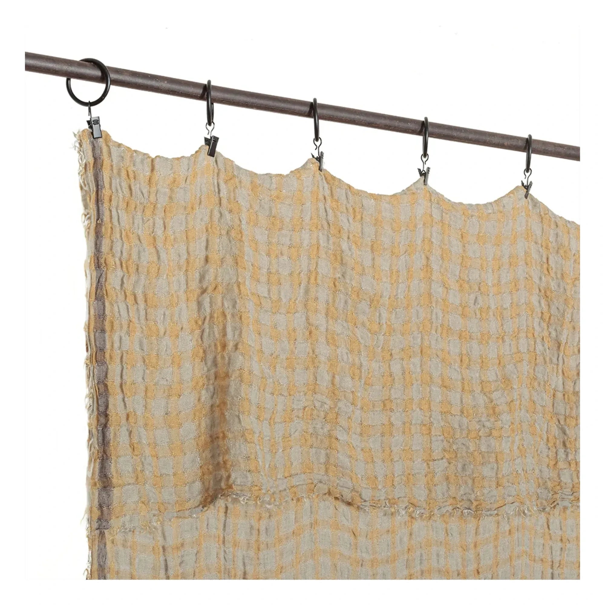 Le Monde Sauvage - Harmattan Izamal Curtain | Yellow