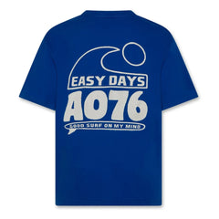 AO76 - Silas Easy T-shirt Recycled cotton | Blue