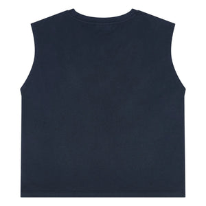 Smallable Woman - Freja Organic Cotton Sleeveless T-Shirt | Black