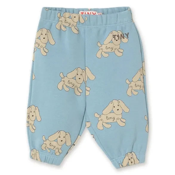 Tinycottons - Organic Cotton Baby Dog Jogger | Light Blue